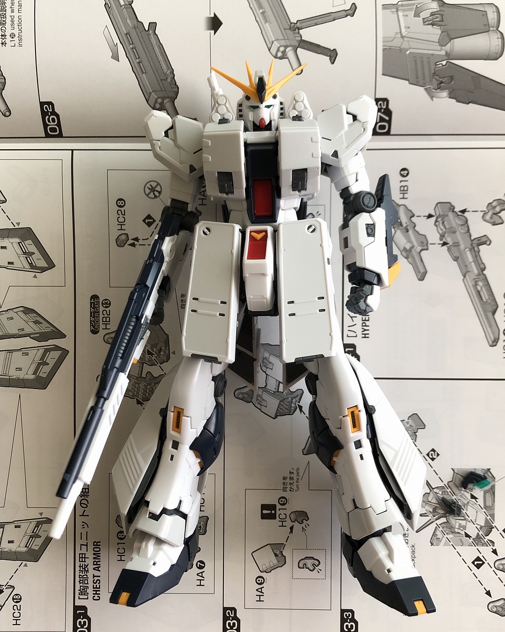 RG νガンダム用 HWS拡張セット レビュー | 俺のガンプラブログ